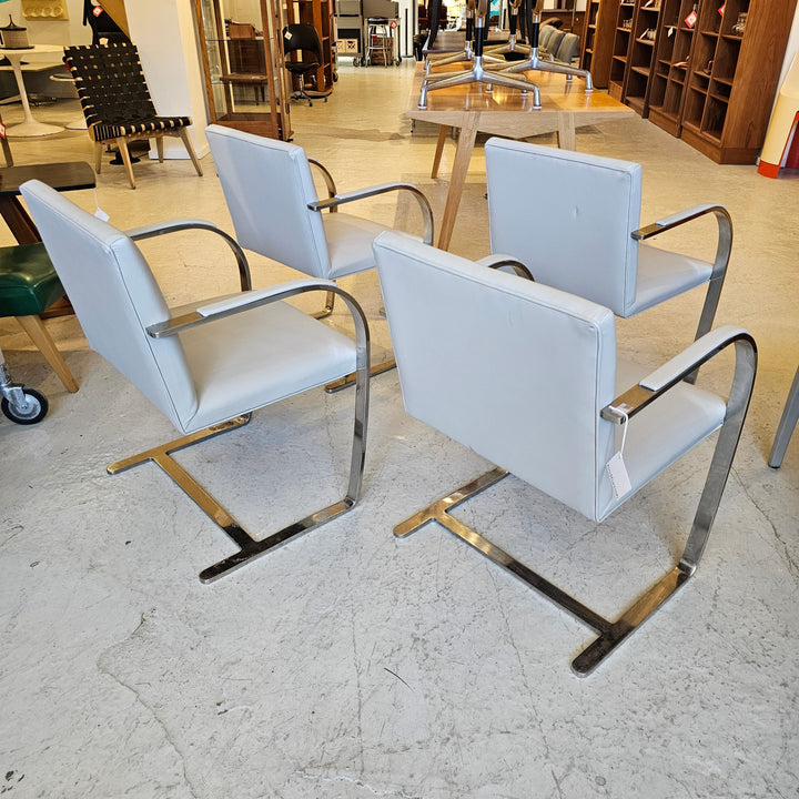 (4) BRNO Flat Bar Dining Chairs by Knoll