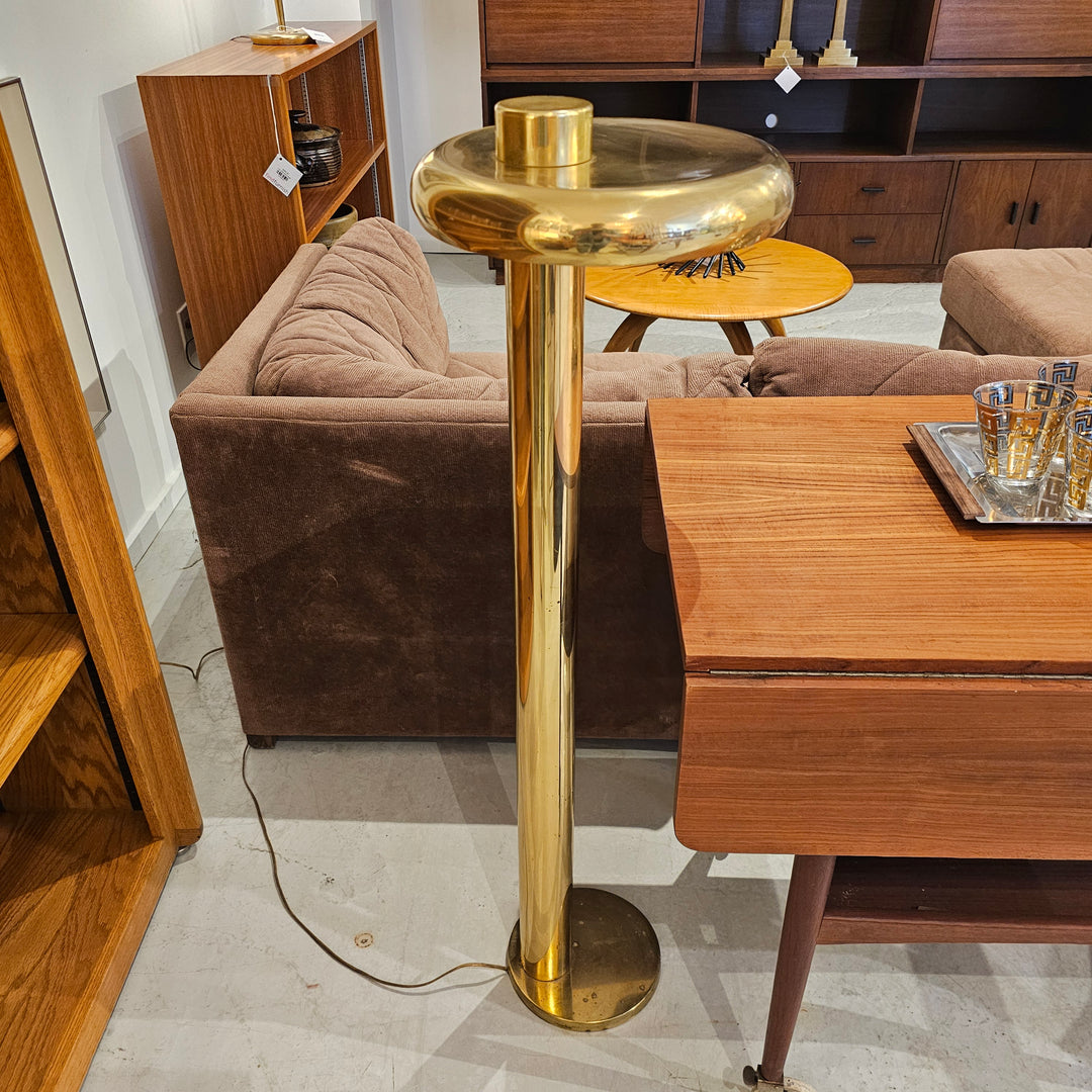 Pierre Cardin Style Brass Floor Lamp