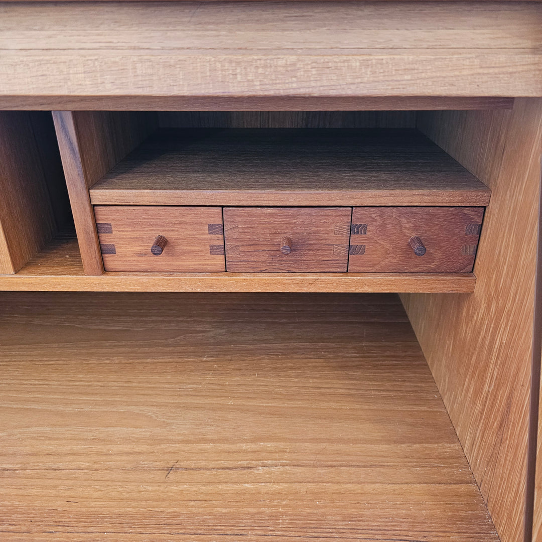 Vintage Danish Teak Secretary / Vanity