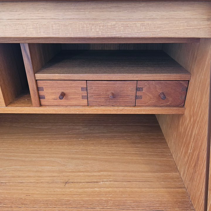 Vintage Danish Teak Secretary / Vanity
