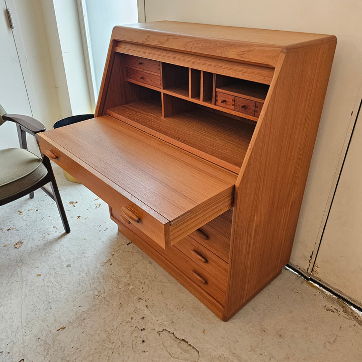 Vintage Danish Teak Secretary / Vanity