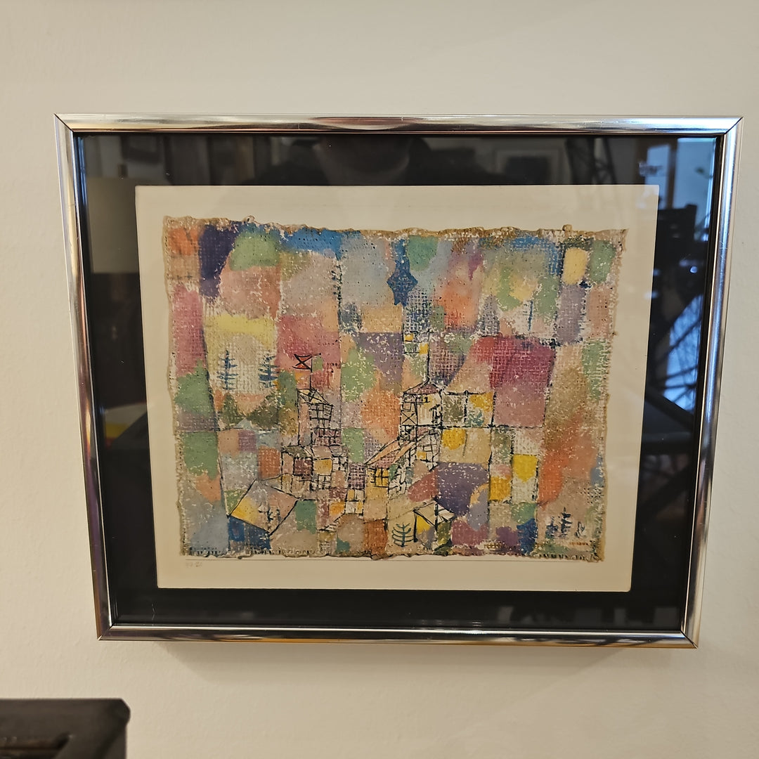 Paul Klee, 'Two Country Houses' Framed Print