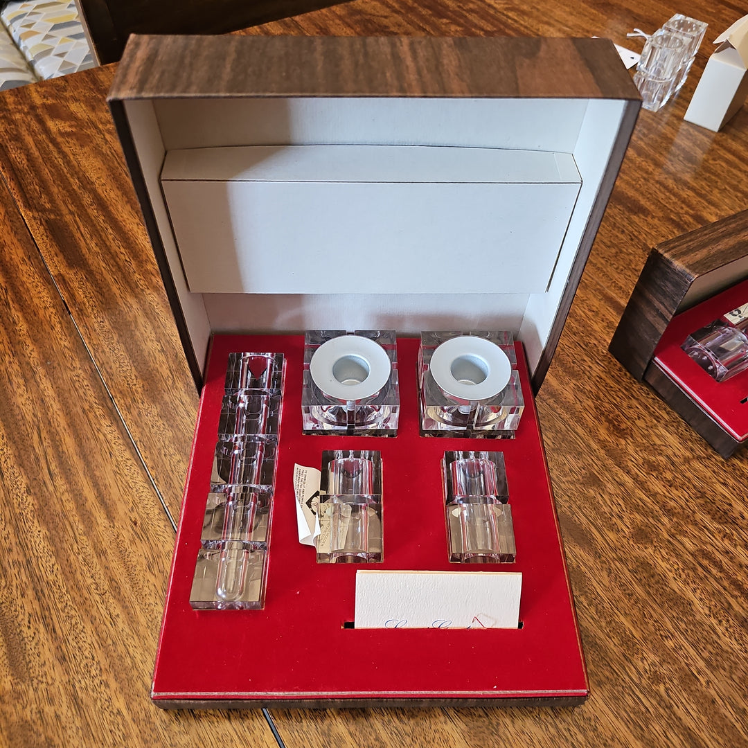 Taffelart Clear Acrylic Table Top Set