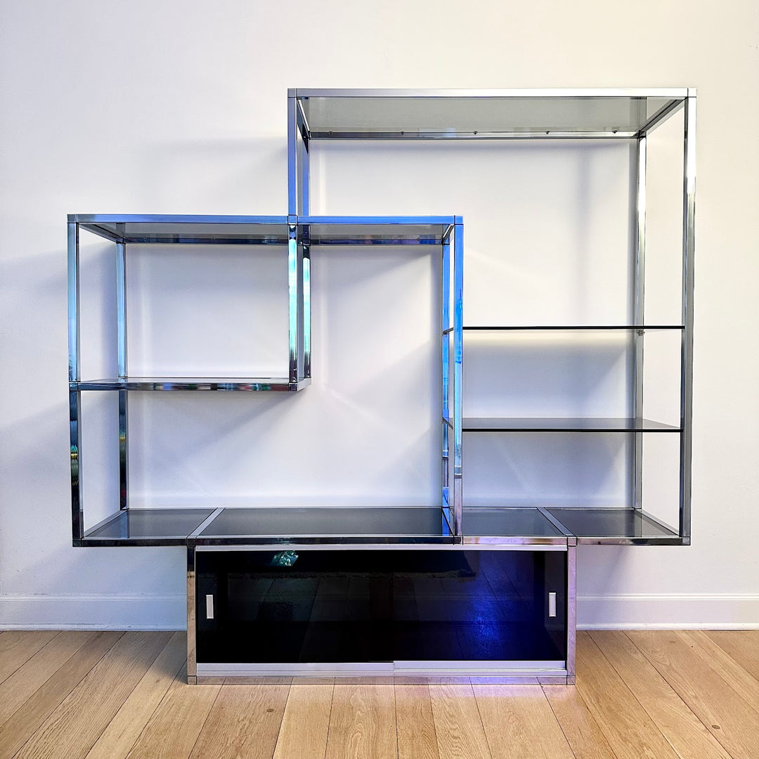 1970s Chrome Etagere