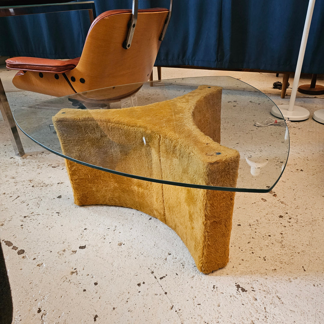 1970's Shag Coffee Table