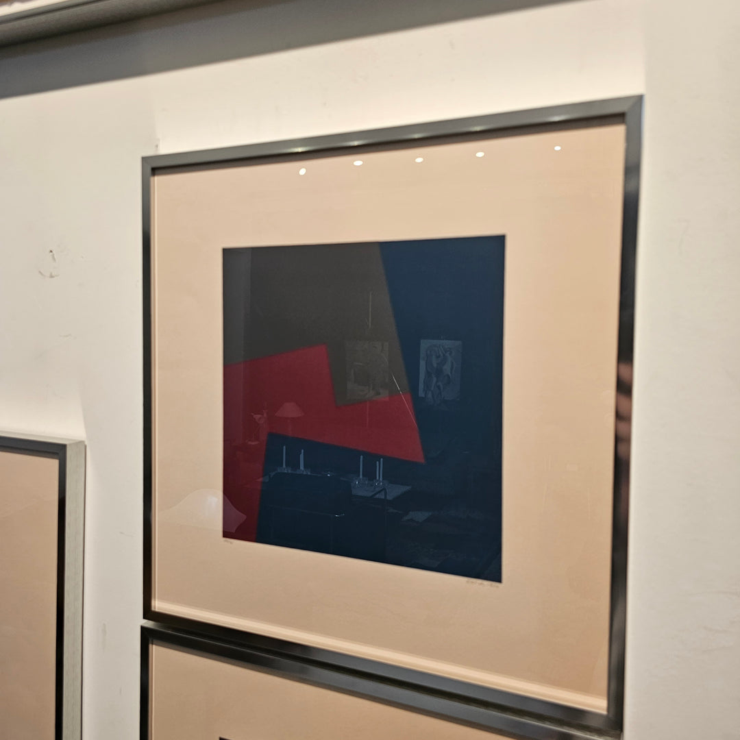 Lithograph by Stephen Edlich, 1944-1989