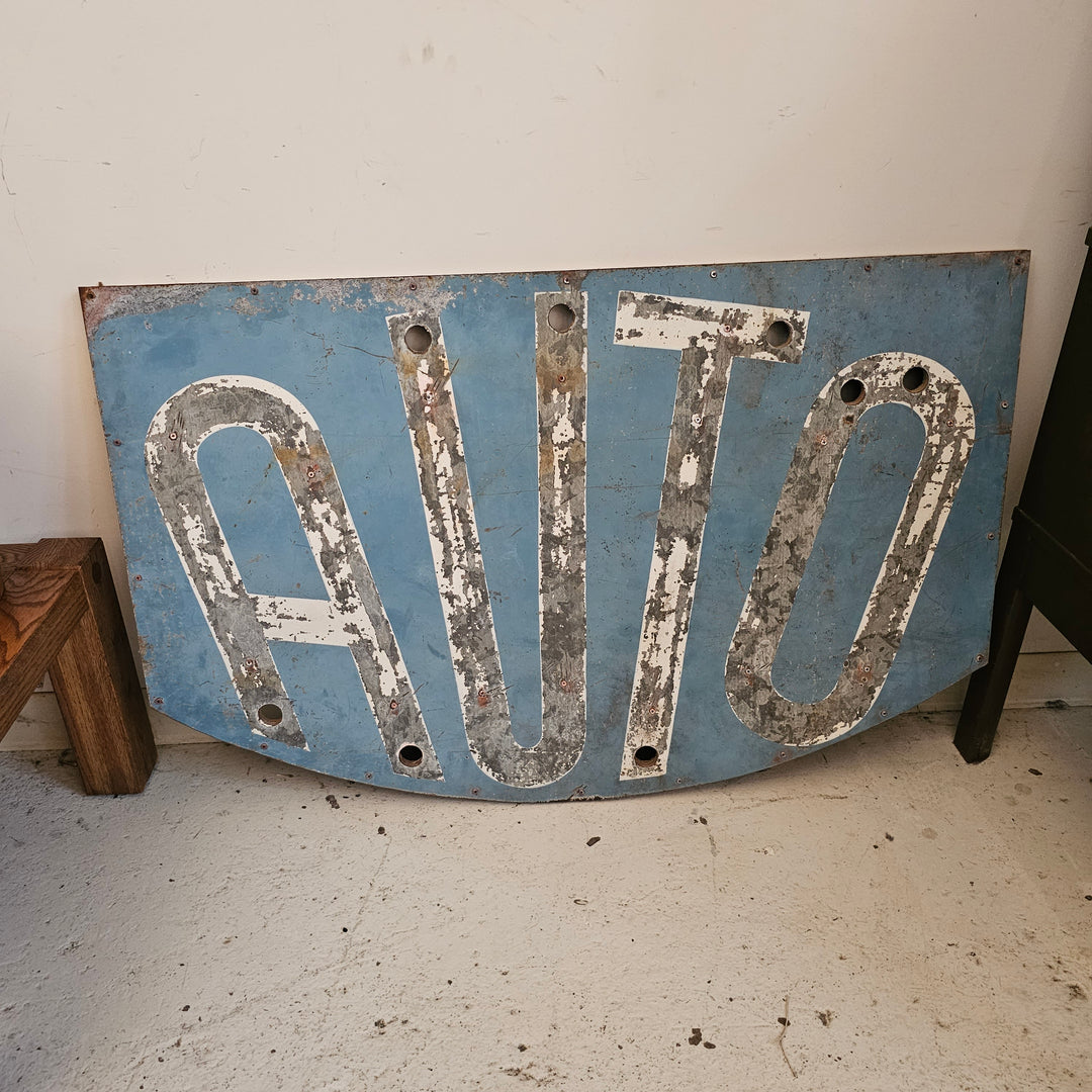 Industrial 'Auto' Sign