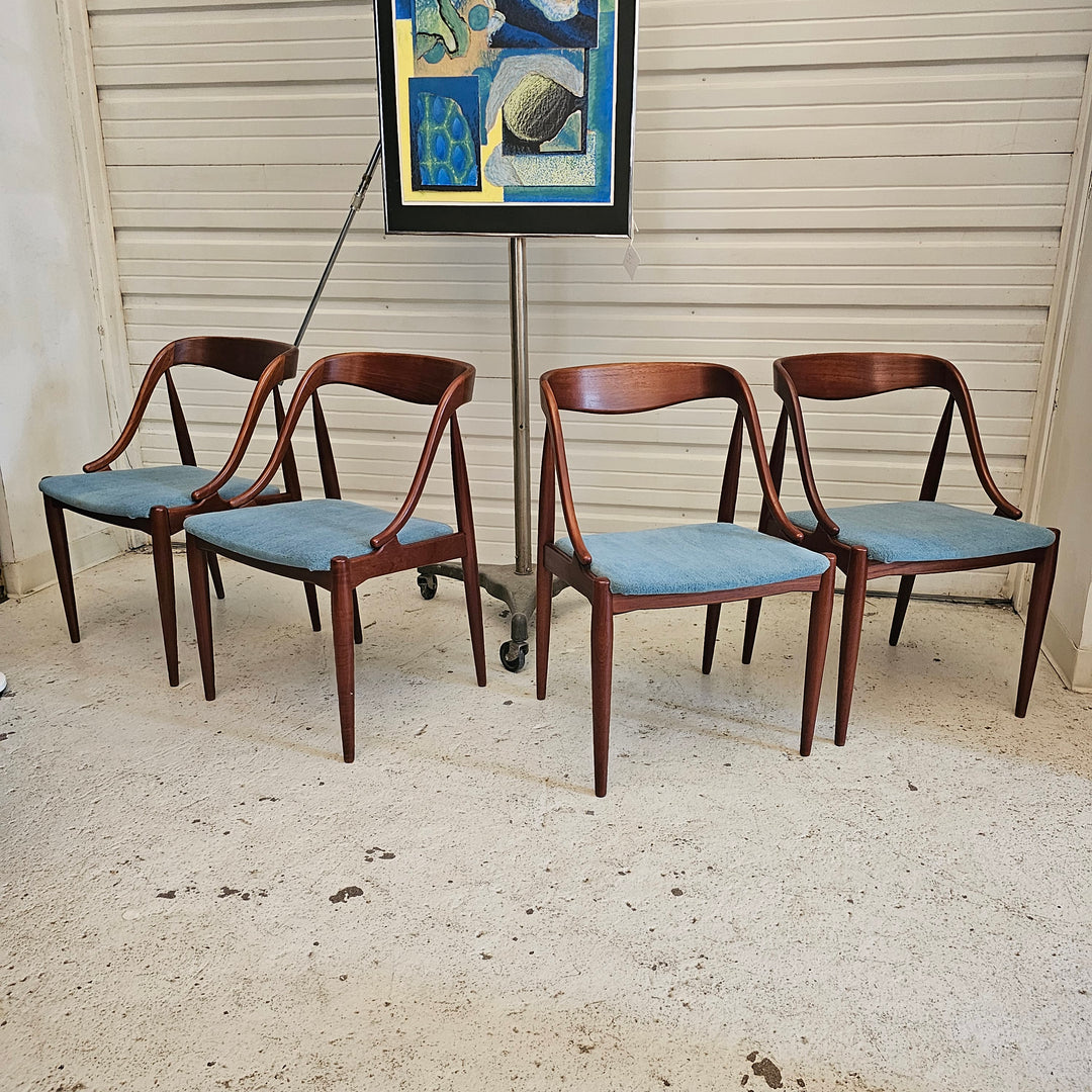 (4) Johannes Andersen Moreddi Rosewood Chairs