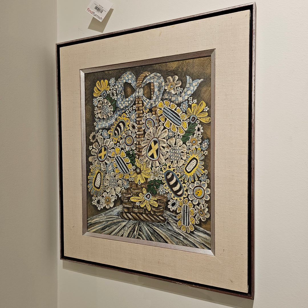 Eddi Morgan "Bouquet" Mixed Media