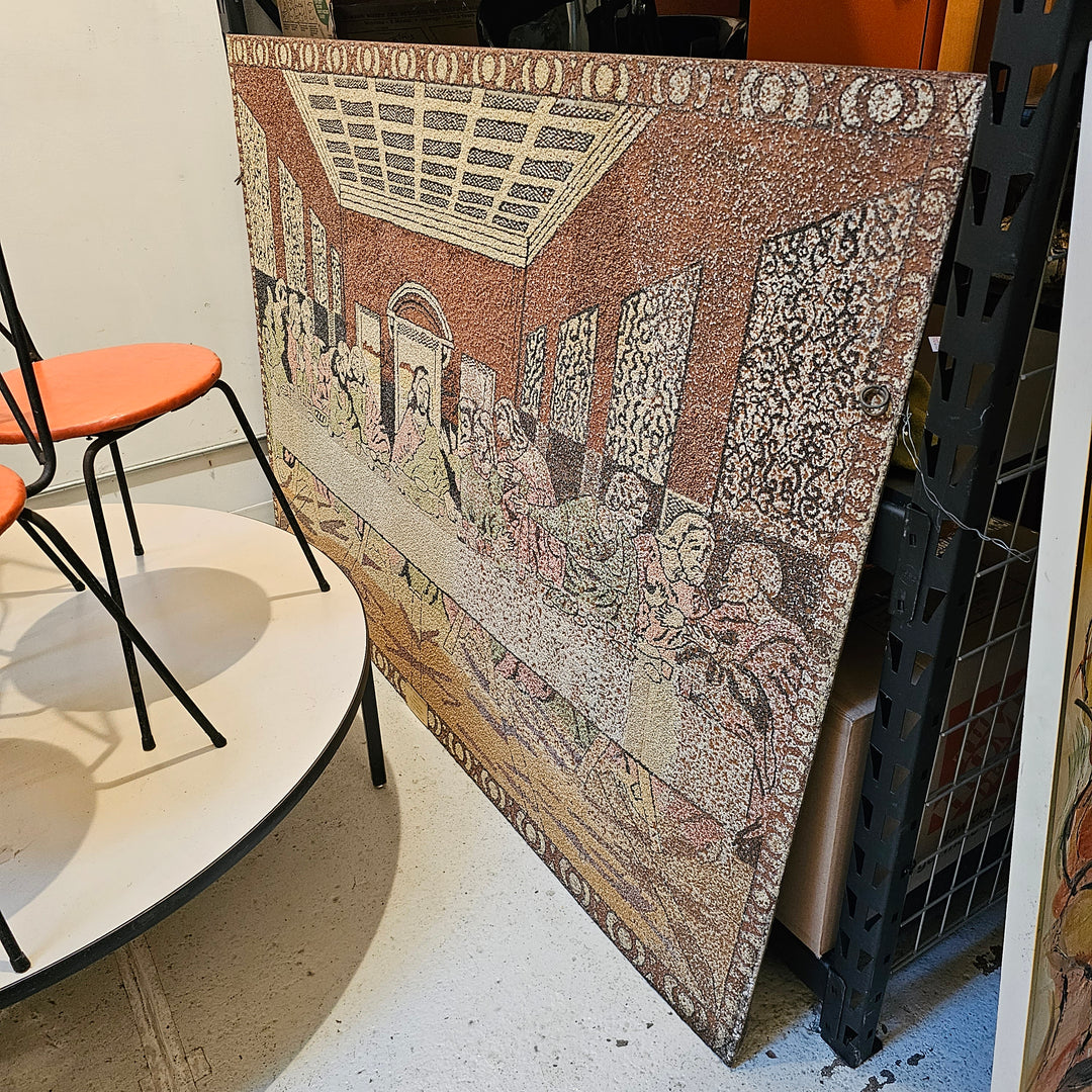 Large Seed Art Depiction of the Last Supper