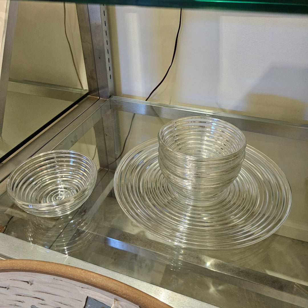 Art Deco Serving Platter and Bowls