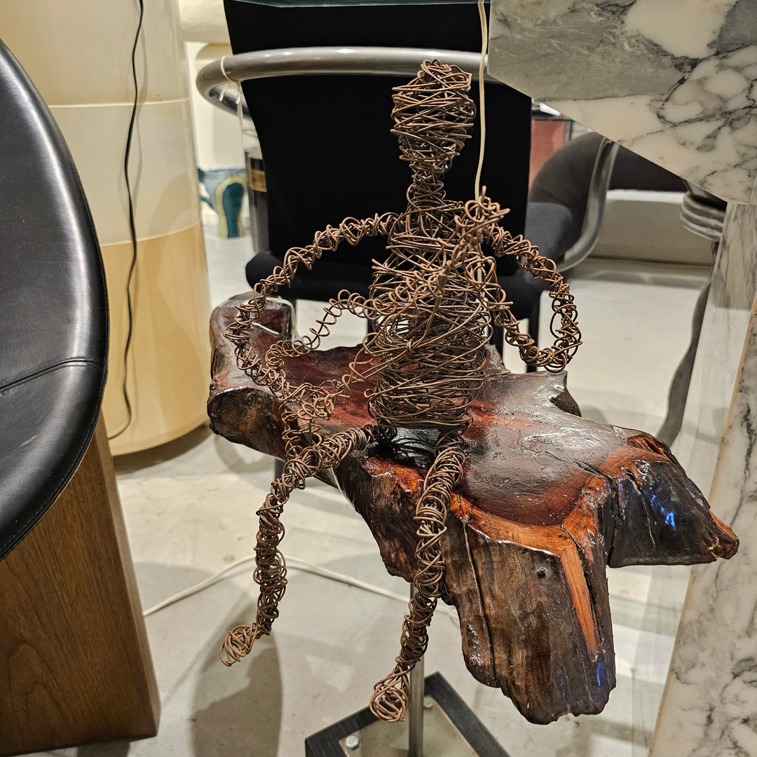 Wire Sculpture - Music Man