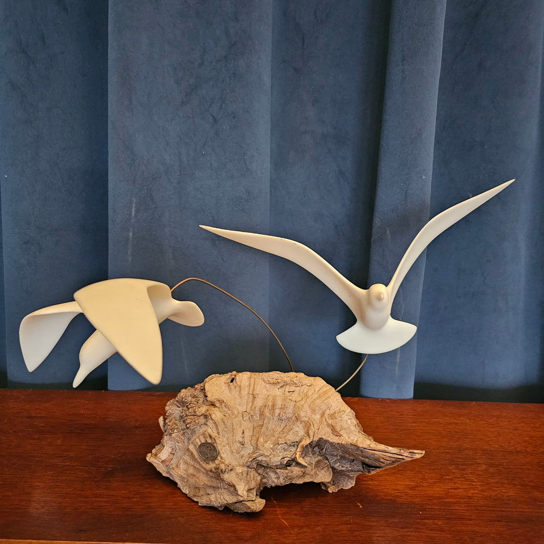 1970's John Perry Seagull Sculpture