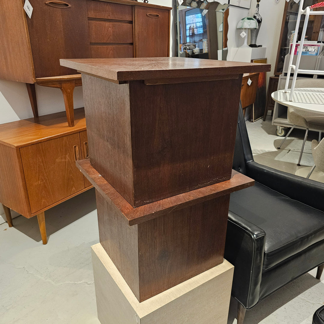 Record Storage Cube Side Tables - Sold Individually