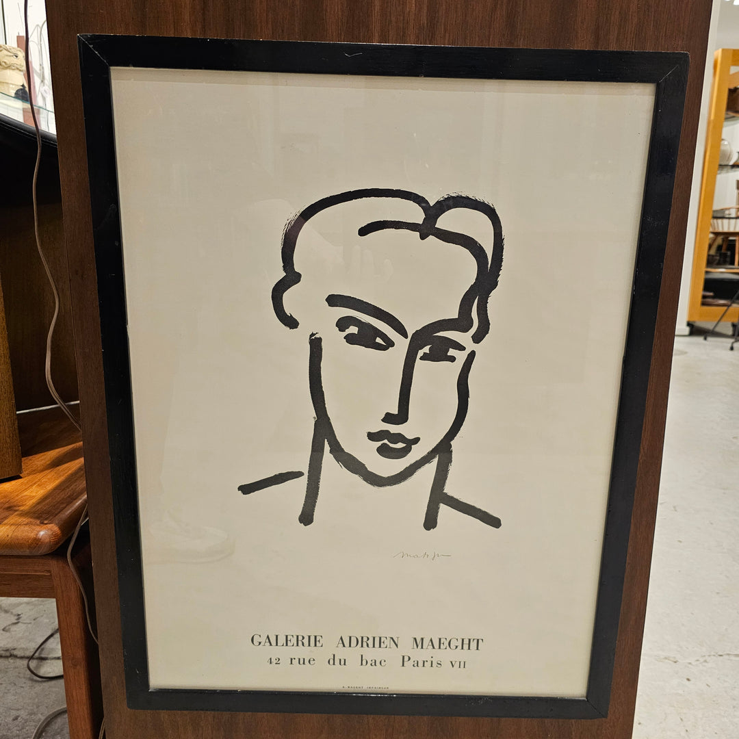 1964 Henri Matisse Exhibition Poster - Galerie Adrien Maeght