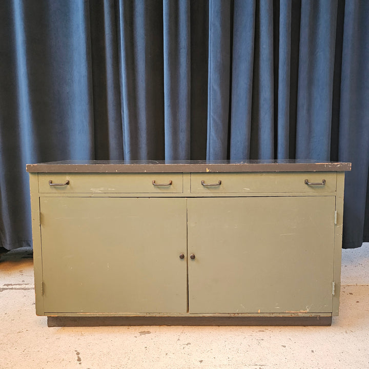 Large Industrial Cabinet with Work Top