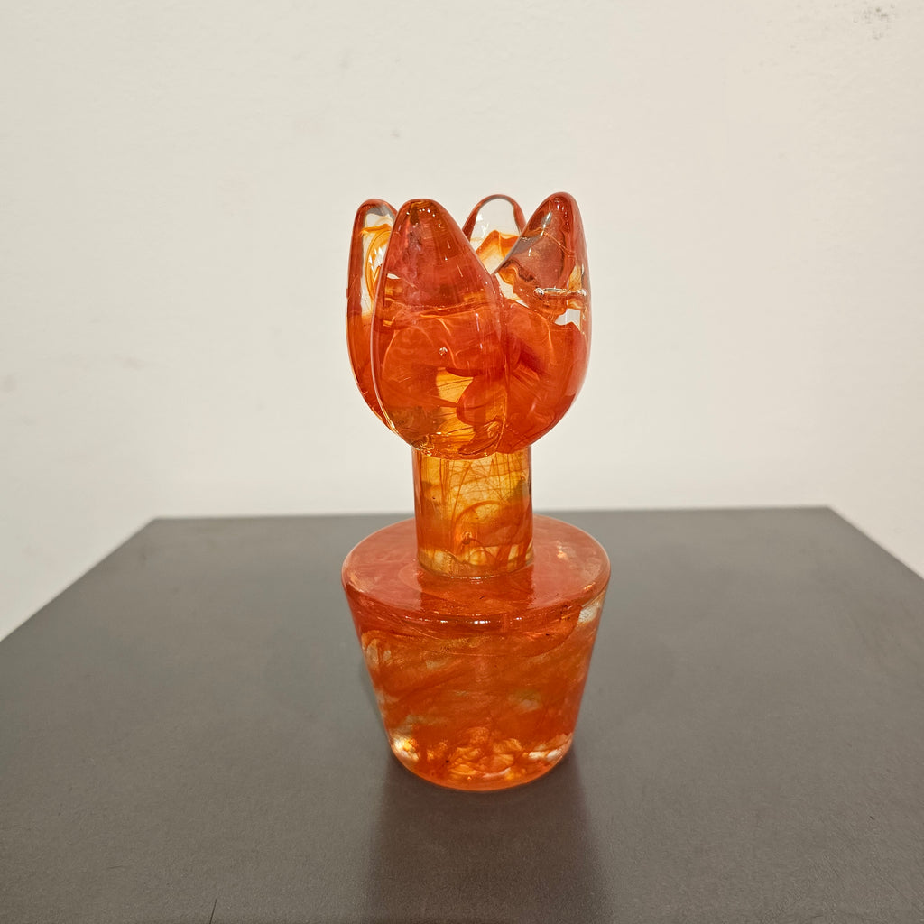 Kosta Boda Flower Power Art Glass Sculpture – findfurnish