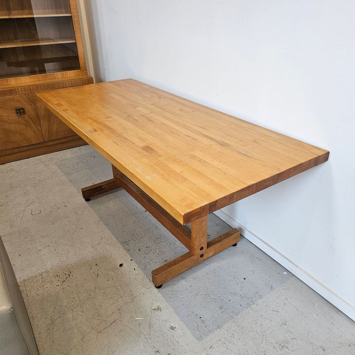 Butcher Block Table