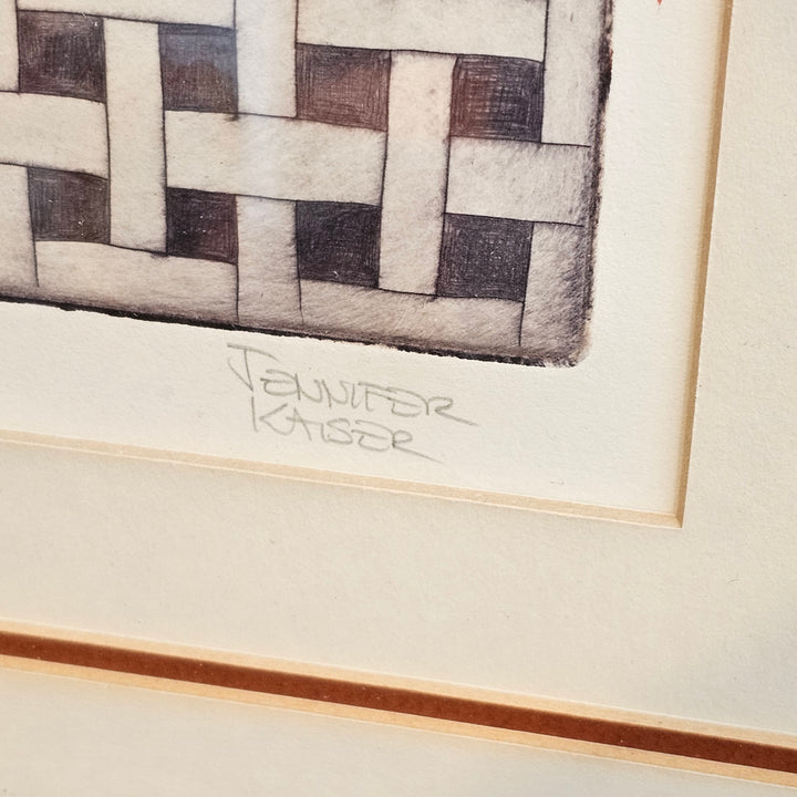 Vintage Framed Portrait by Jennifer Kaiser