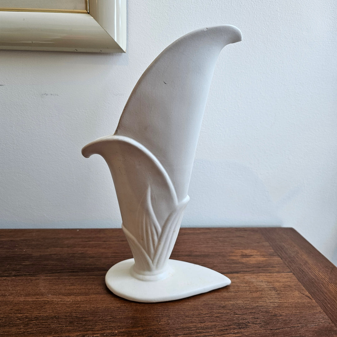 Art Deco Leaf Vase