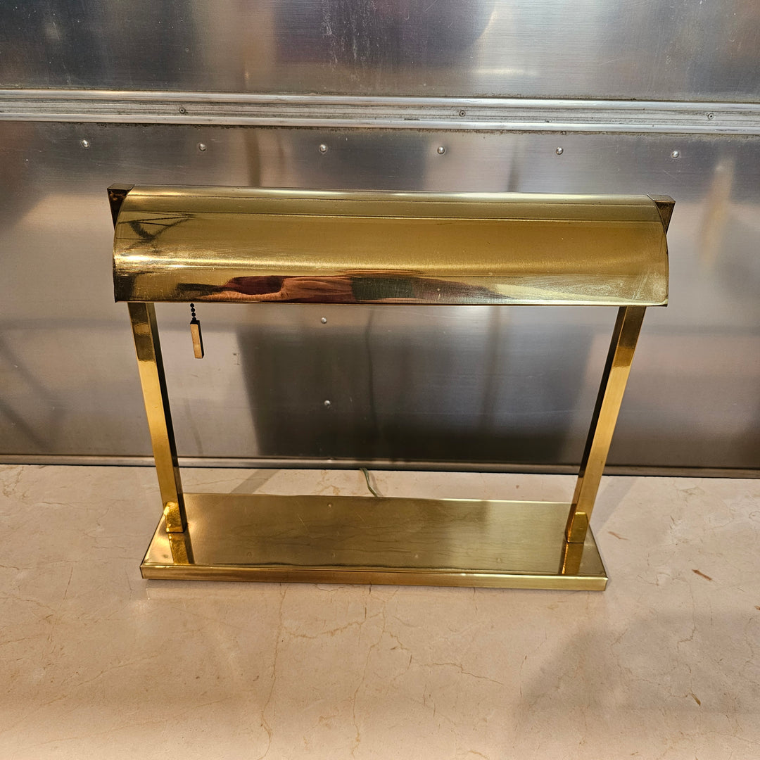 Brass Banker's Lamp