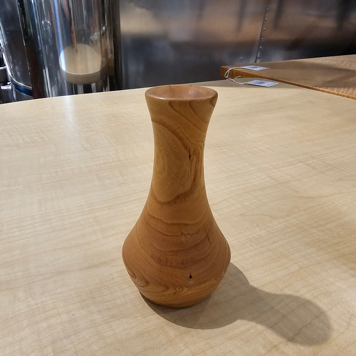 Small Wood Bud Vase