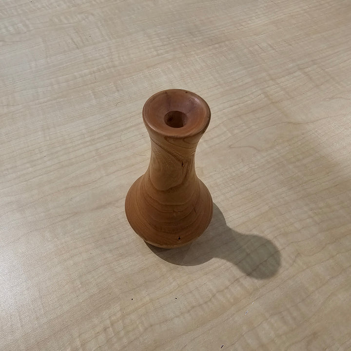 Small Wood Bud Vase