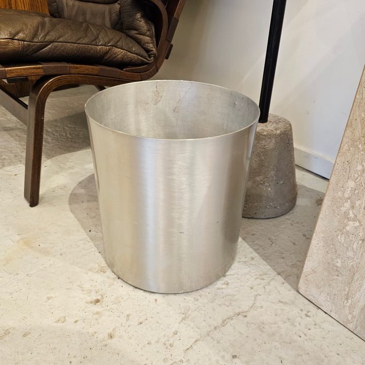 Paul Mayen Polished Aluminum Planter Pot
