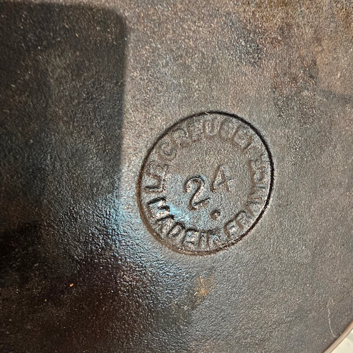 Le Creuset #24 Cast Iron Skillet