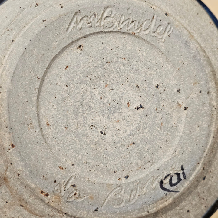 Signed Pottery Plate