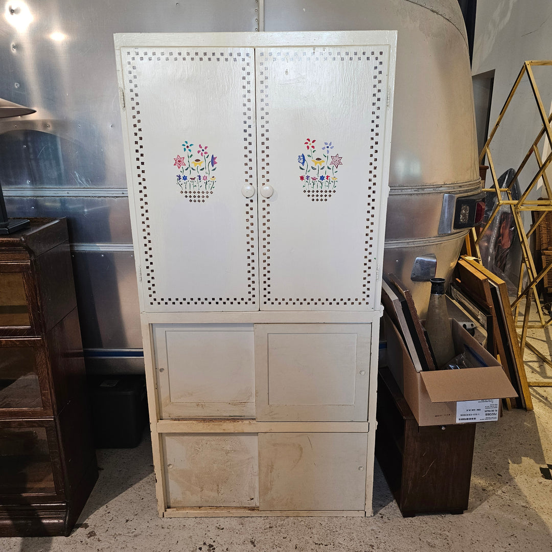 Large Painted Cabinet
