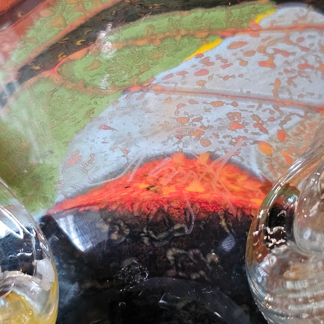 Ioan Nemtoi Art Glass Vase