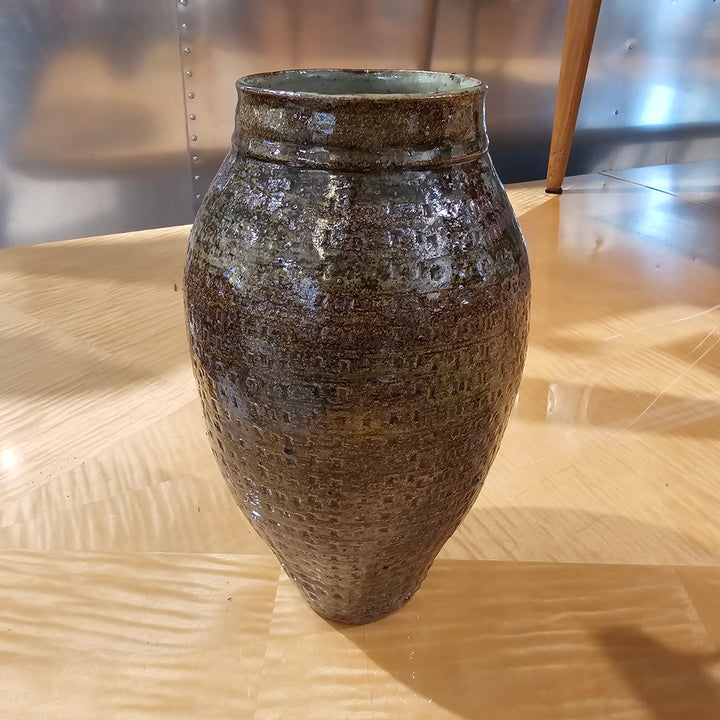Signed Pottery Vase