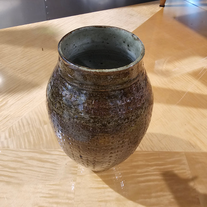 Signed Pottery Vase