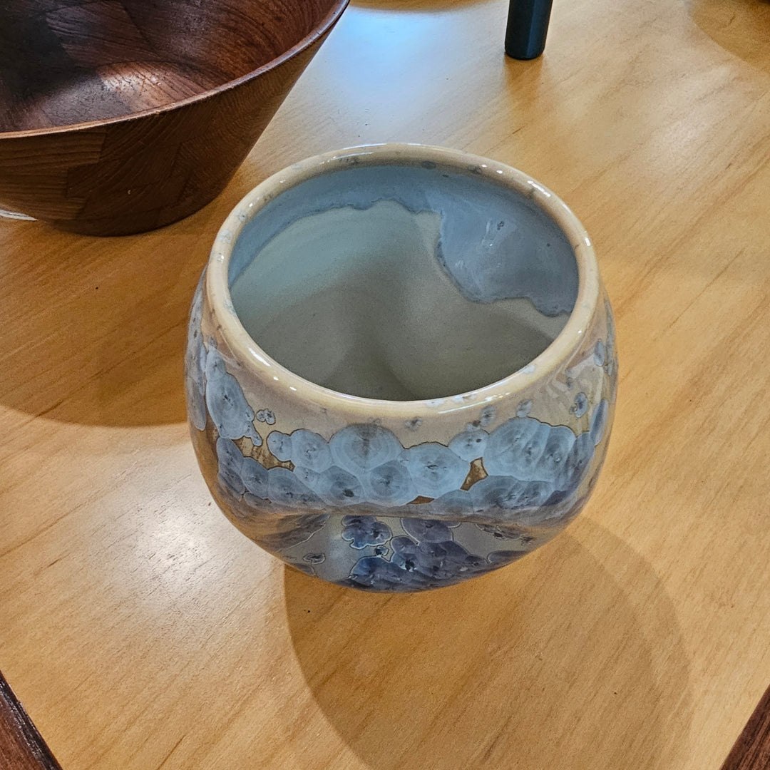 Crystalline Bud Vase