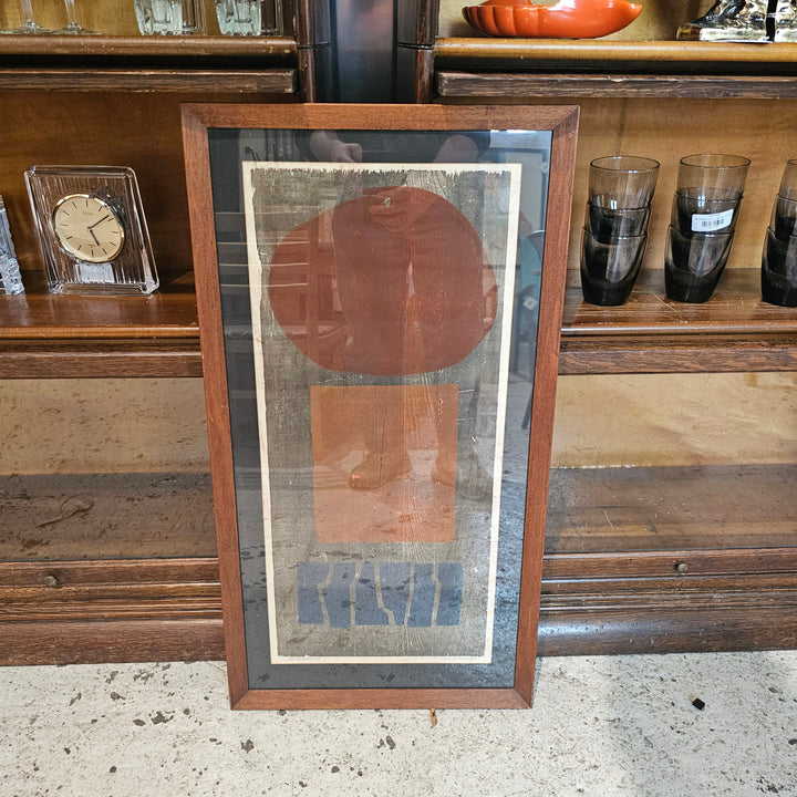 Framed Woodblock - Alec Cowan