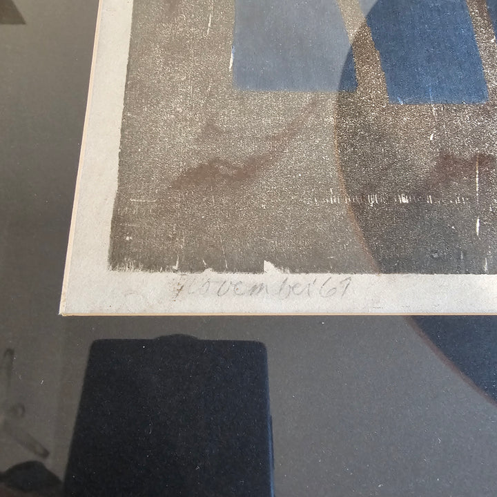 Framed Woodblock - Alec Cowan