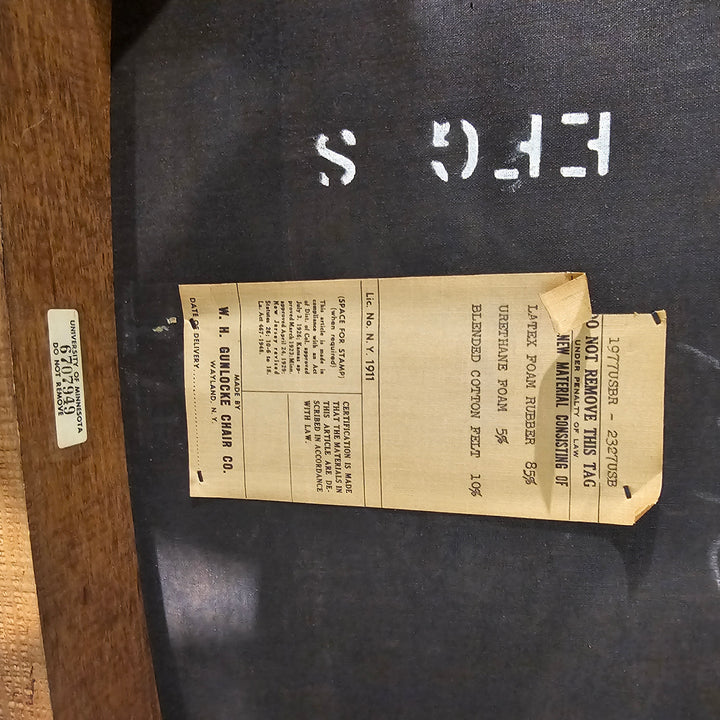 1960s Gunlocke Chair Co Armchair