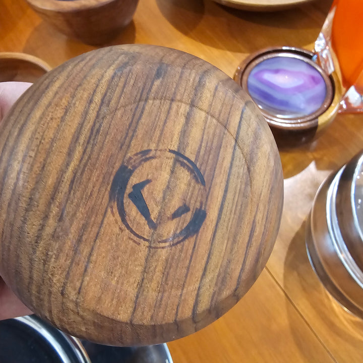 Small Handcarved Wood Bowl