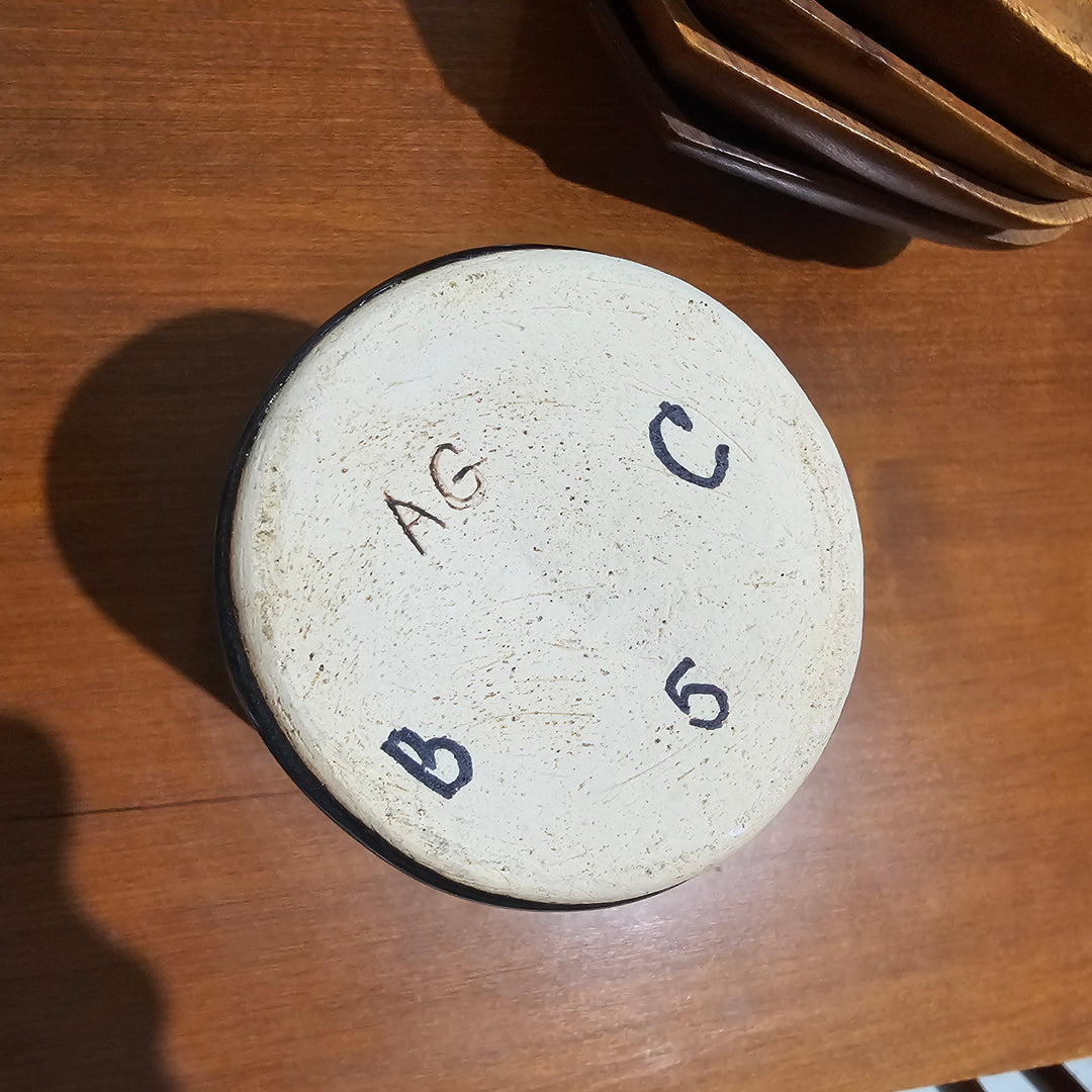 Signed Pottery Cup