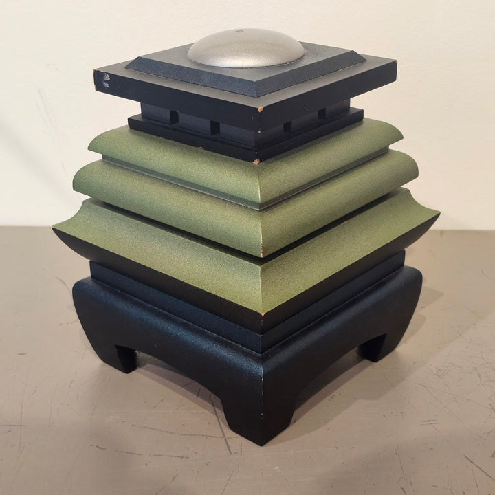 A. Andrew Chulyk Lacquered Stacking "Maya" Trinket Box