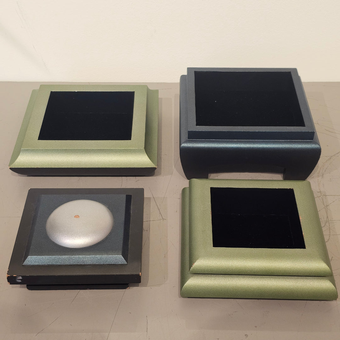A. Andrew Chulyk Lacquered Stacking "Maya" Trinket Box