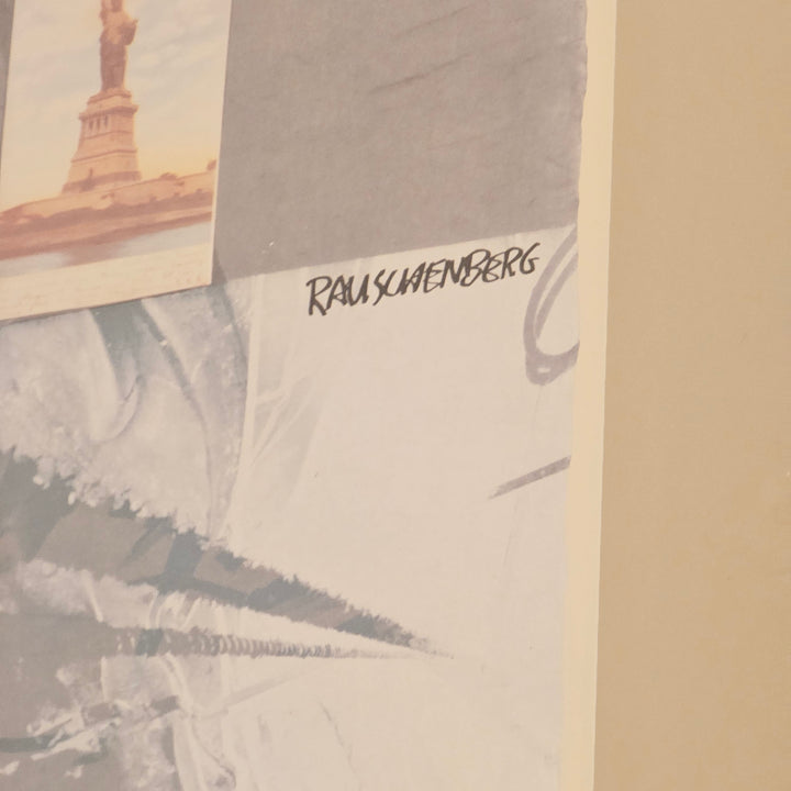 Robert Rauschenberg Framed Artwork