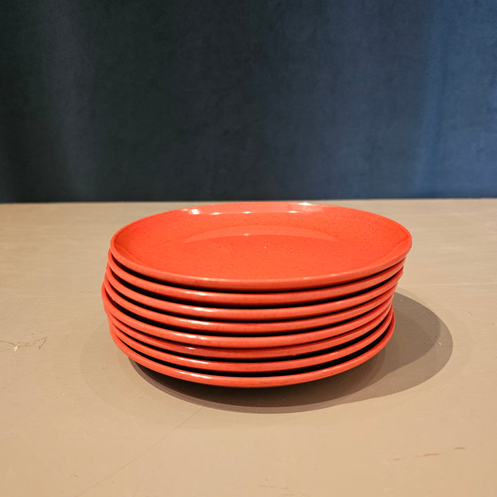 (8) Debonaire Melmac Dinnerware 6" Plates
