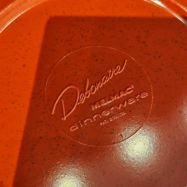 (8) Debonaire Melmac Dinnerware 6" Plates