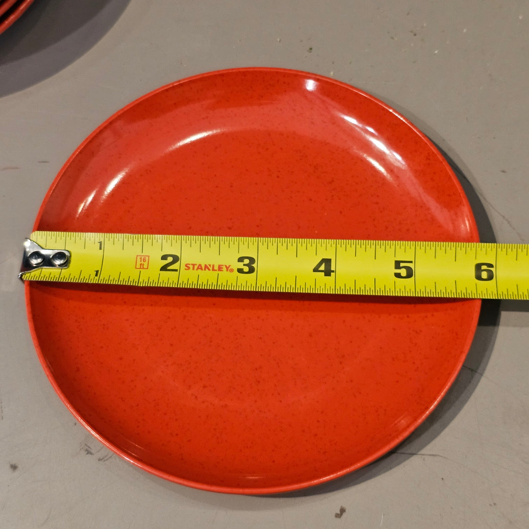 (8) Debonaire Melmac Dinnerware 6" Plates