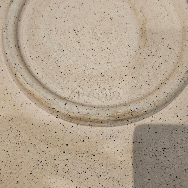 Signed Studio Pottery Plate