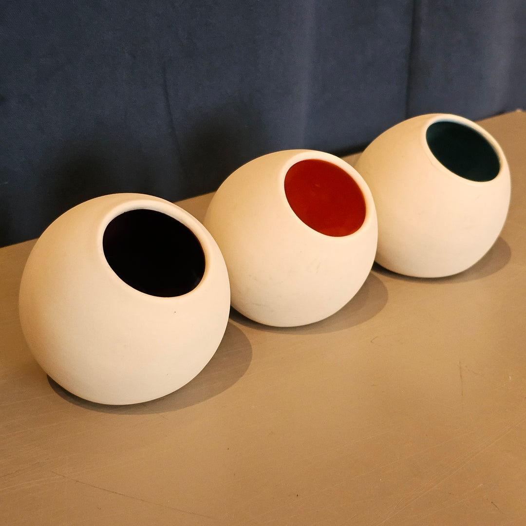 Small Bud Vase / Salt Cellar by Pigeon Toe Ceramic