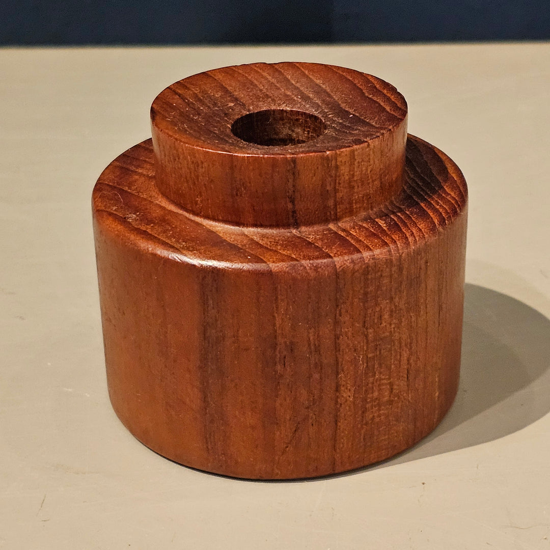Goodwood Teak Candle Holder