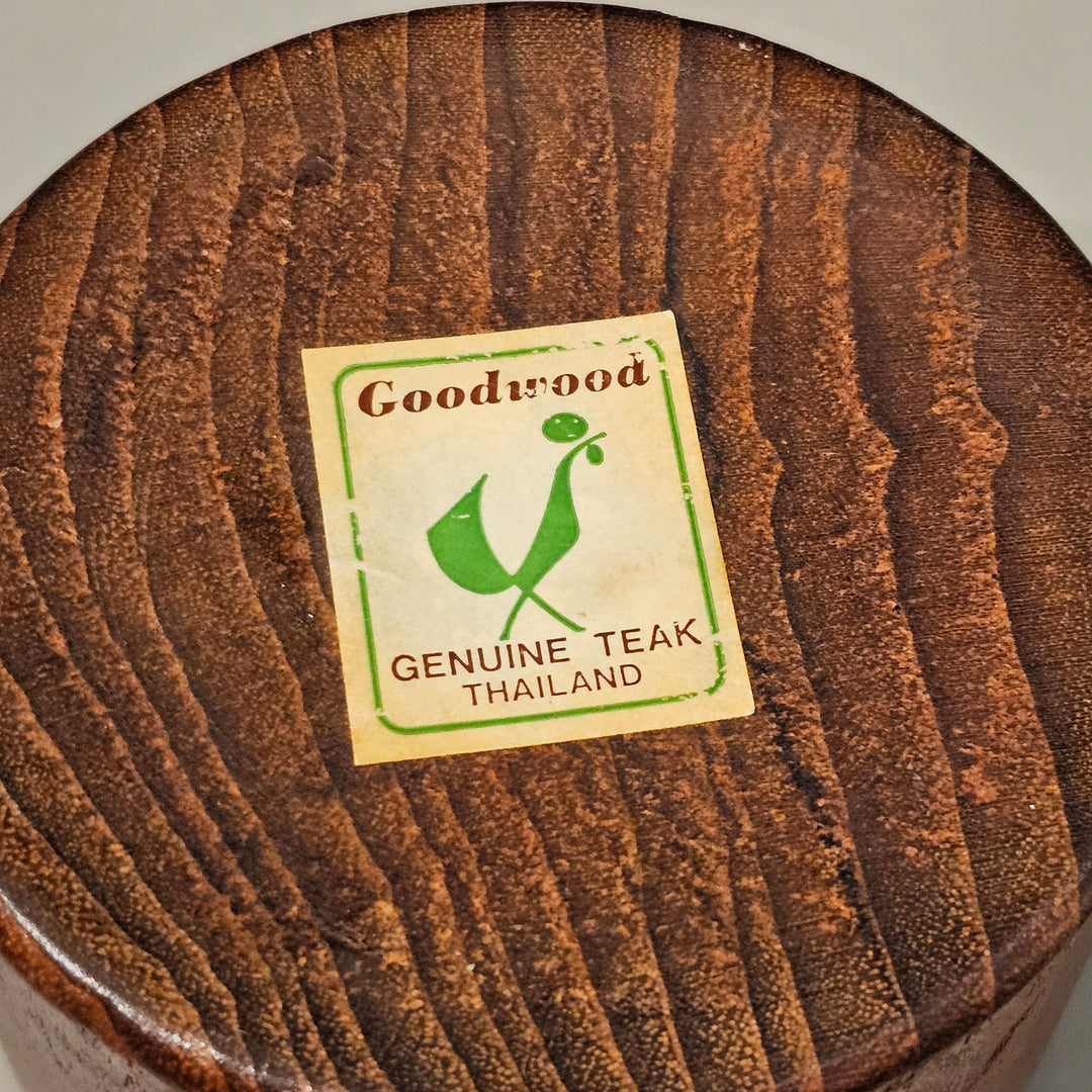 Goodwood Teak Candle Holder